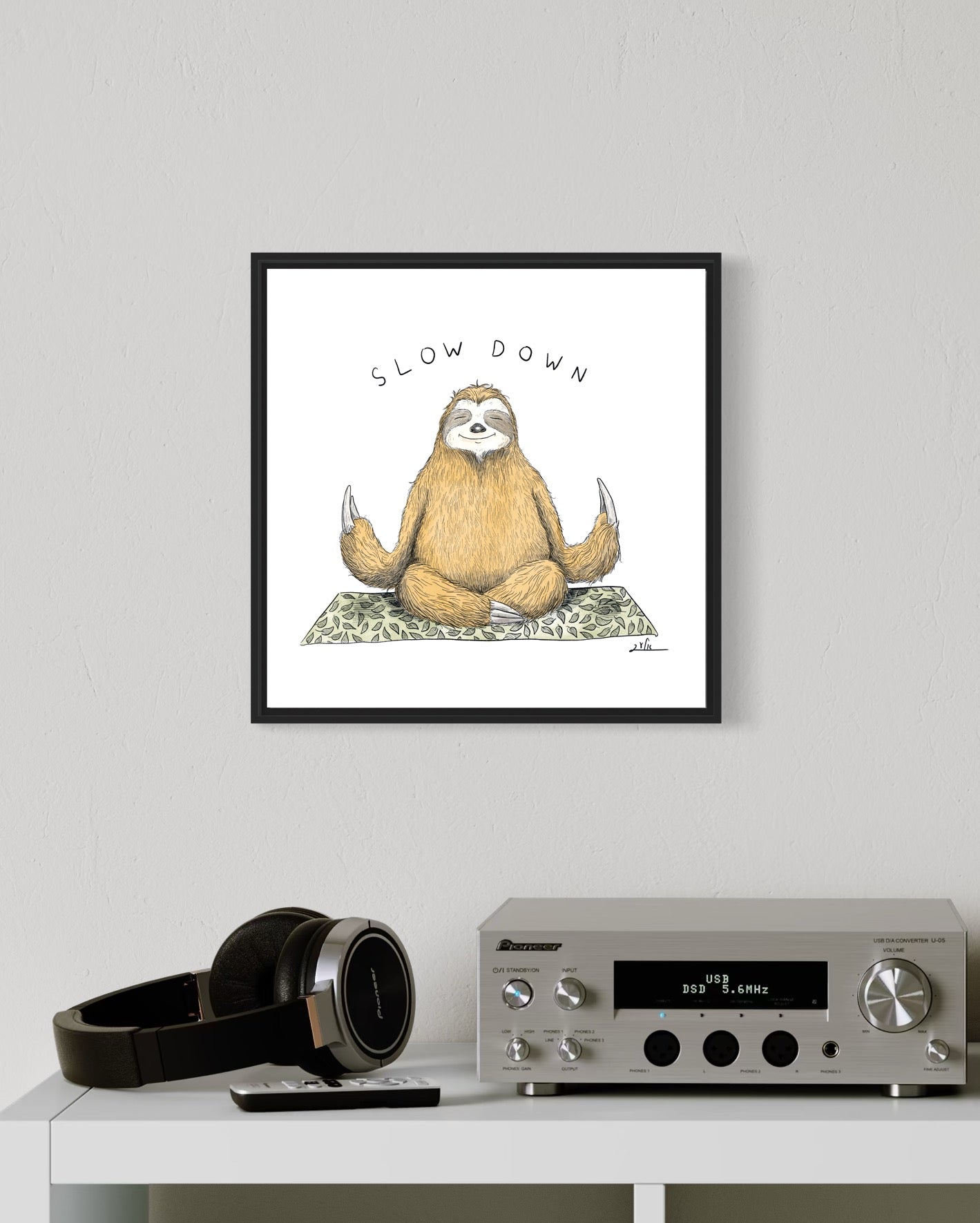Slow Down | Wall art print