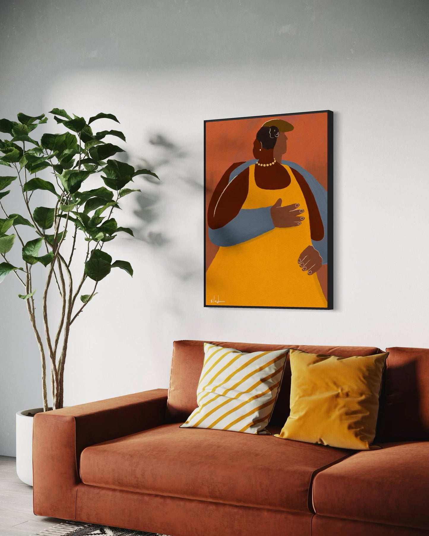 Hug | Wall art print
