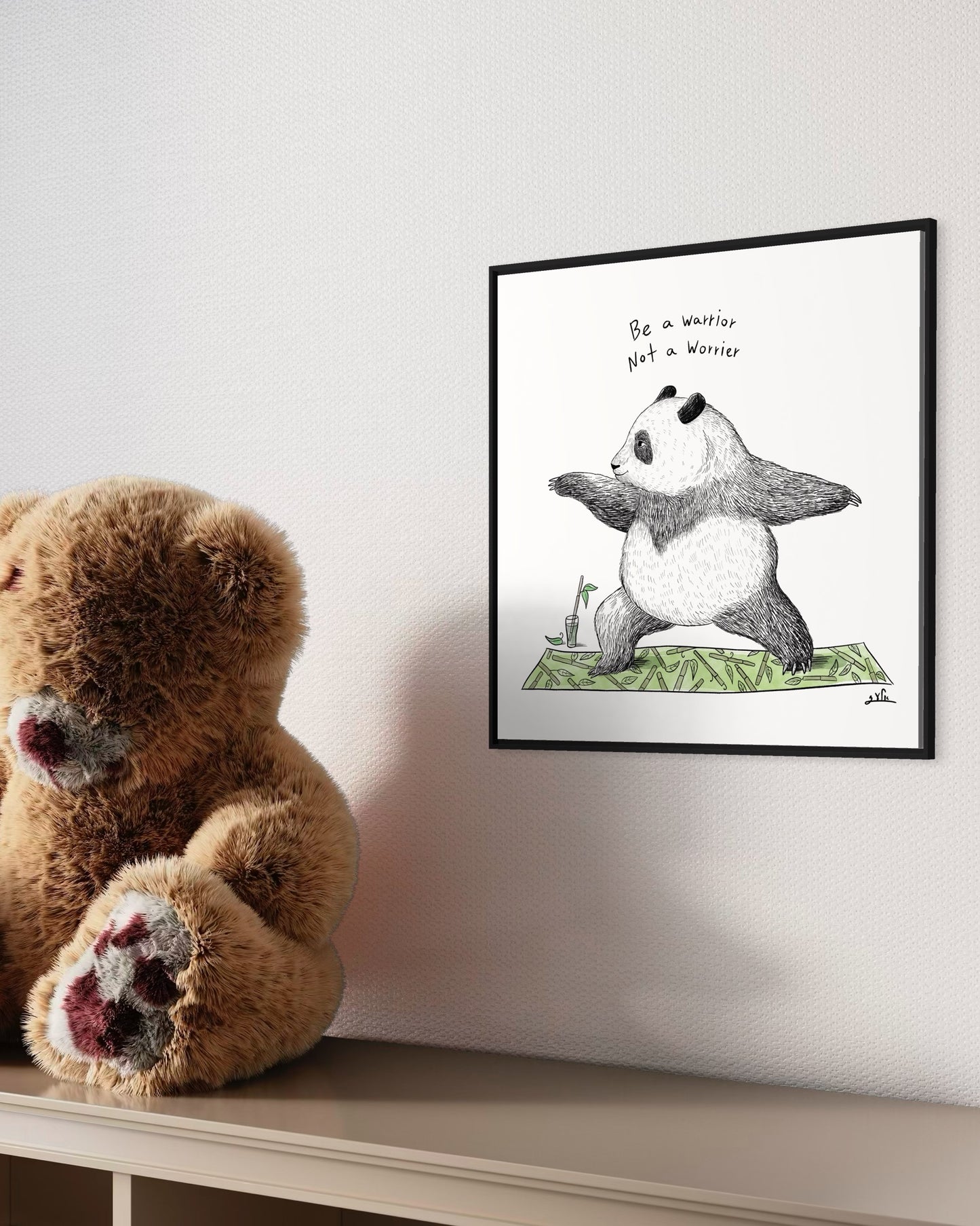 Panda Yoga | Wall art print