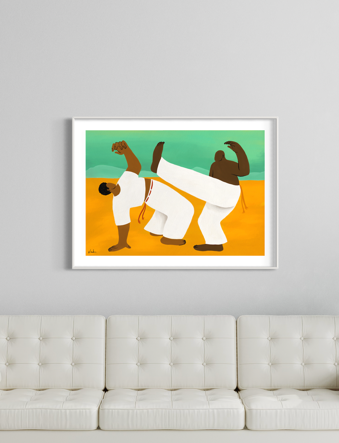 Capoeira | Wall art print