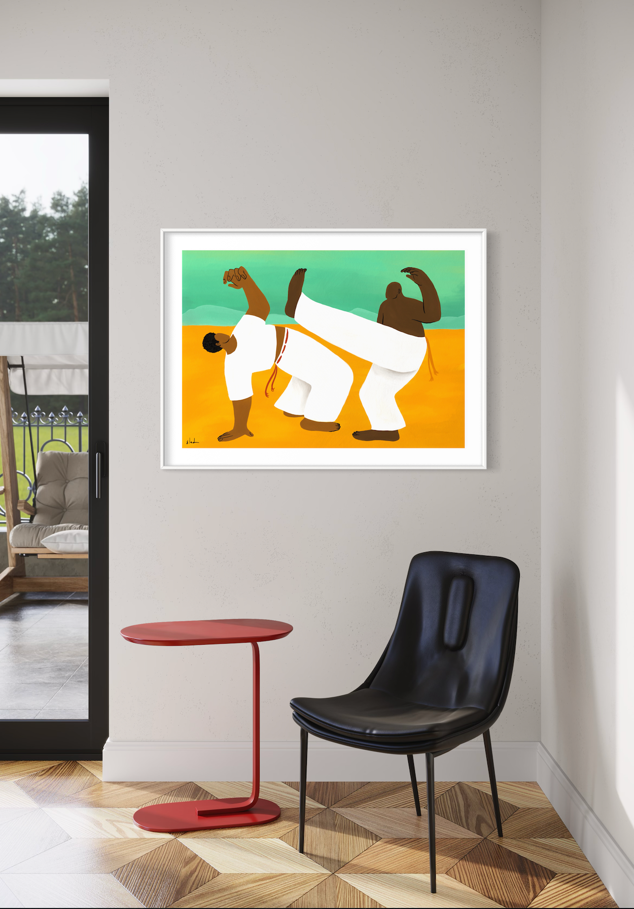 Capoeira | Wall art print