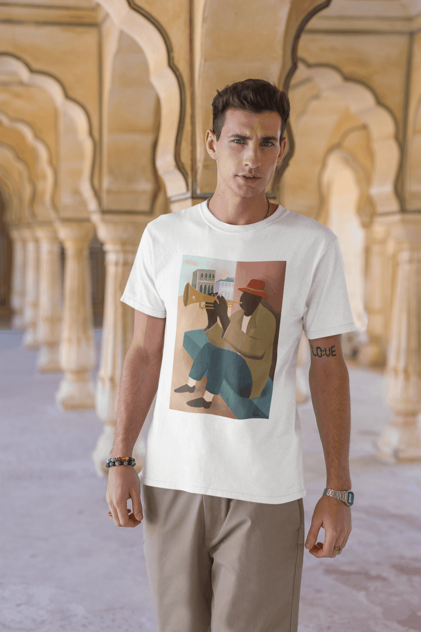 Trumpet Monster| T-Shirt