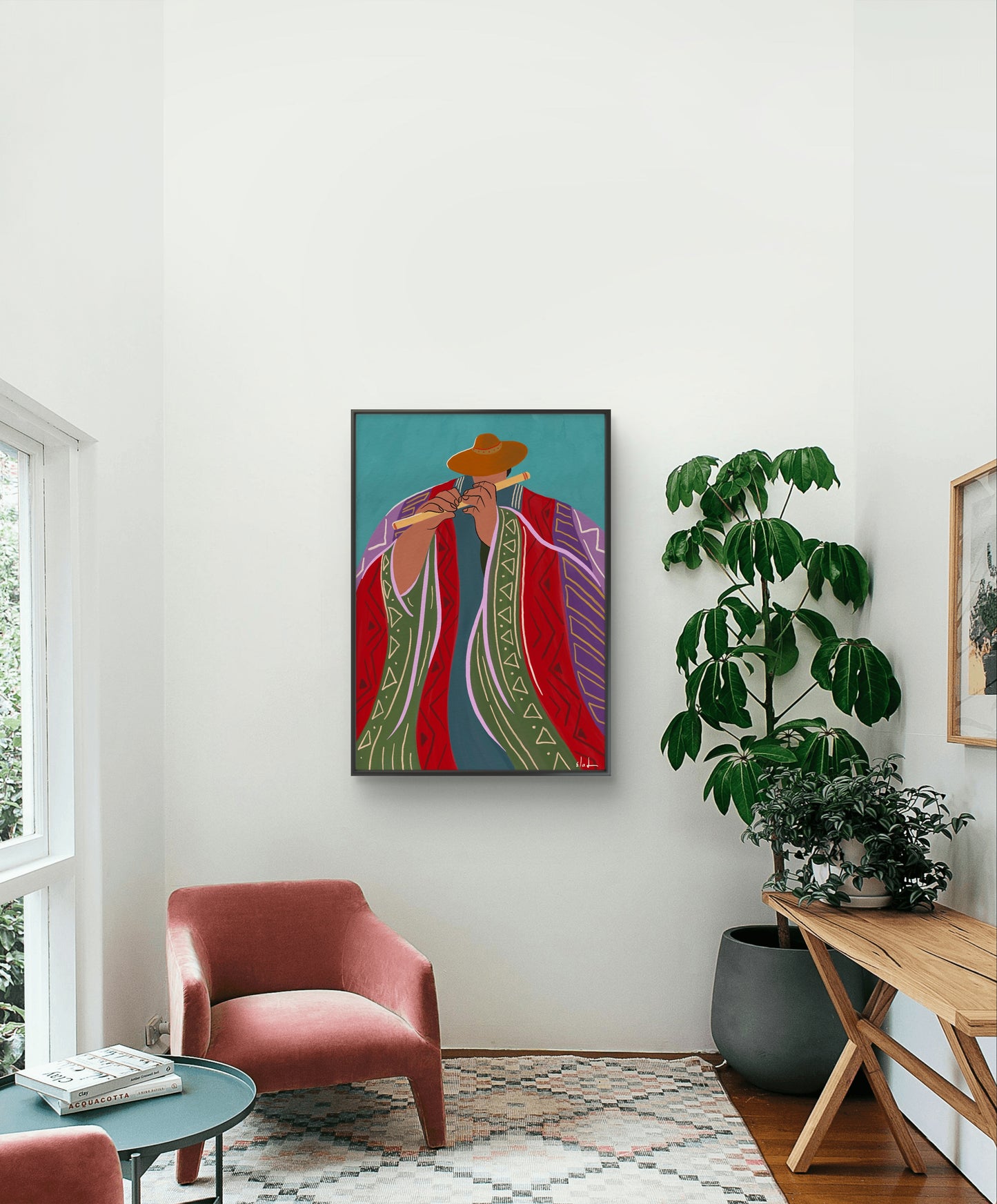 Andes Flaute | Wall art print