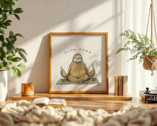 Slow Down | Wall art print