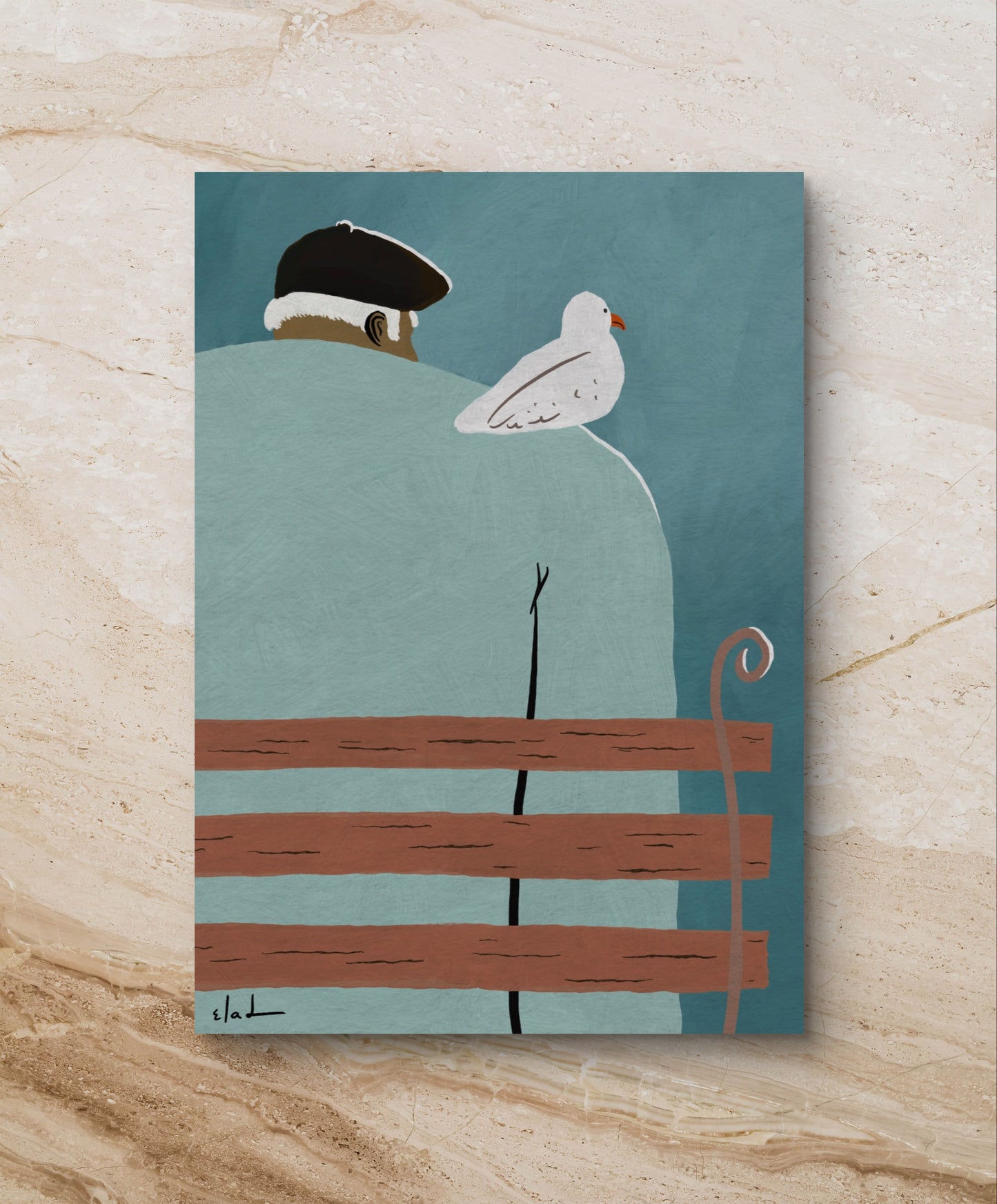Loneliness | Wall art print