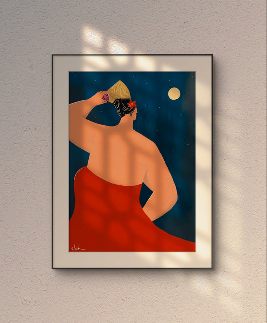 Night Dancer | Wall art print