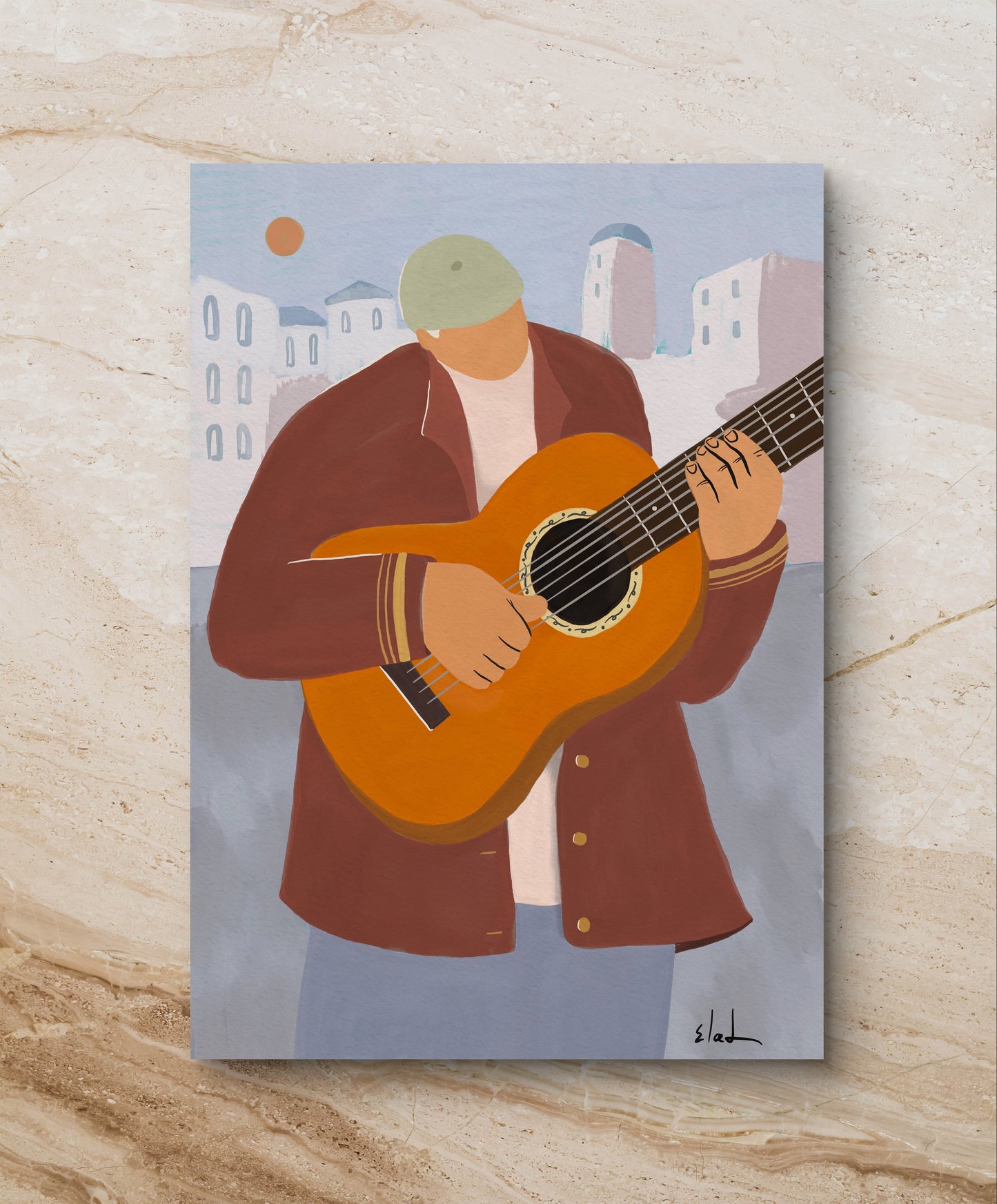 Greek Love | Wall art print