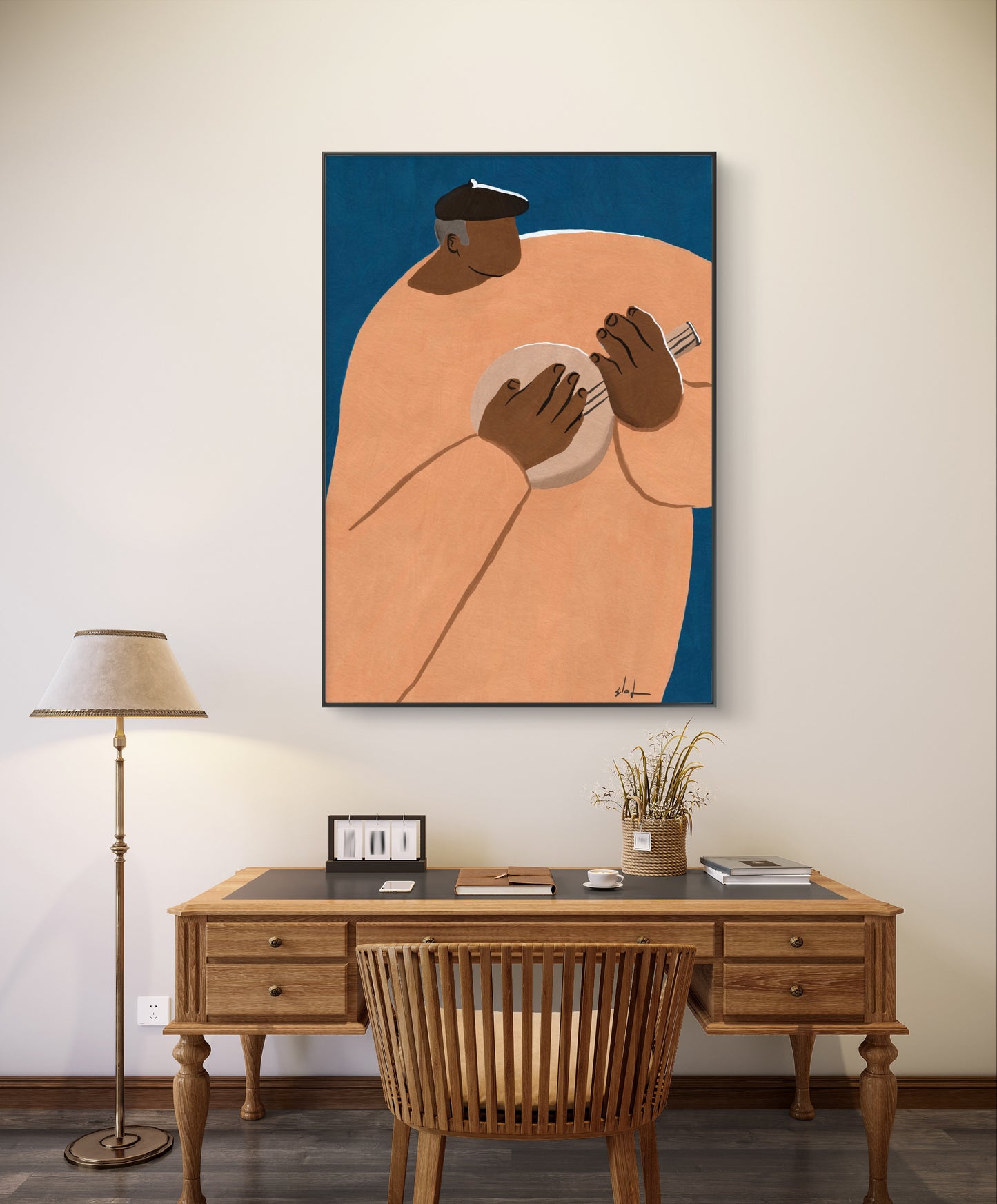 Blue Rhythm | Wall art print