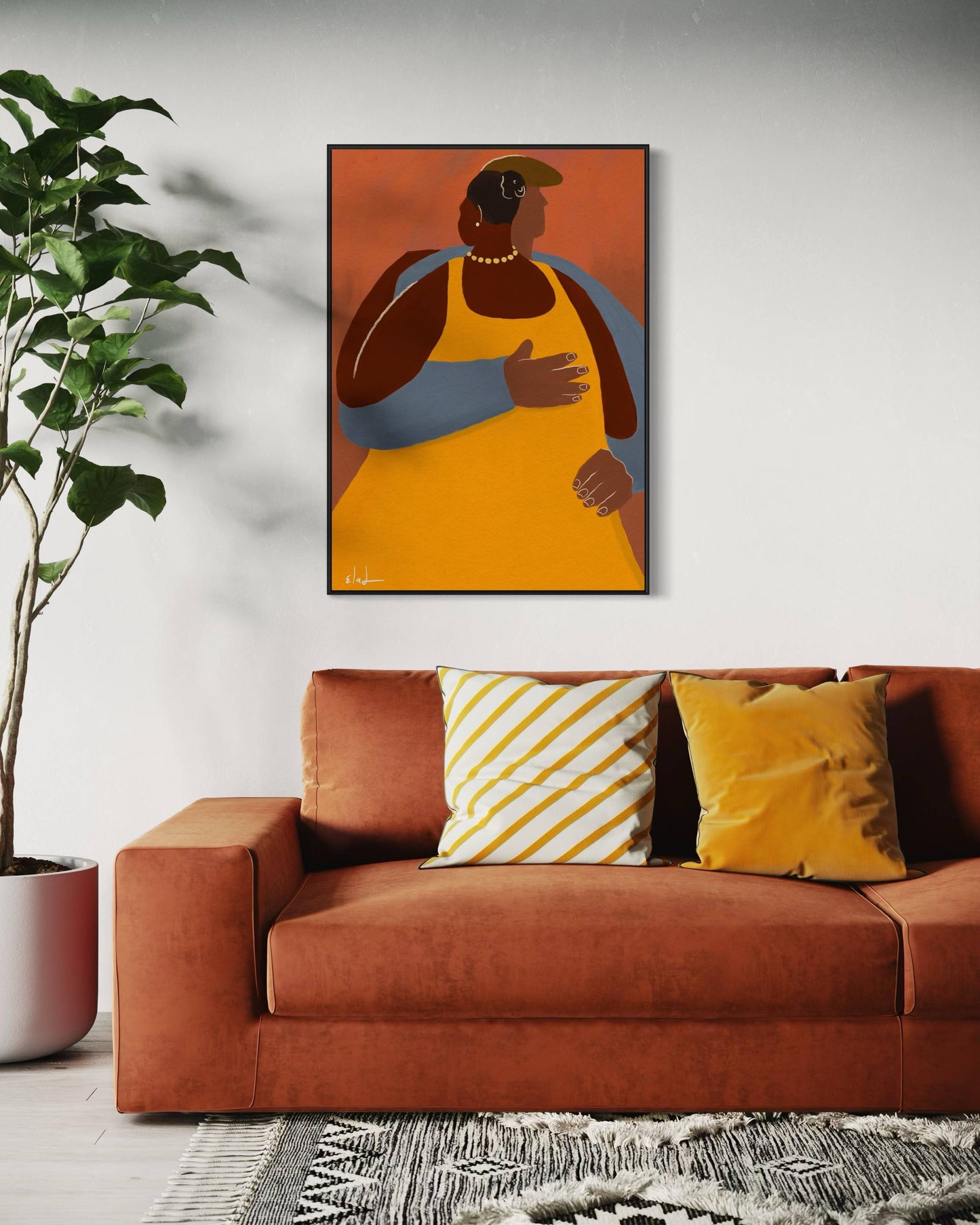 Hug | Wall art print