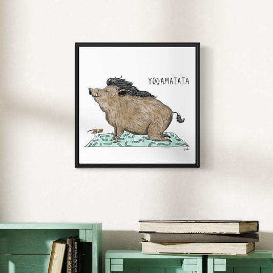 Yogamatata | Wall art print