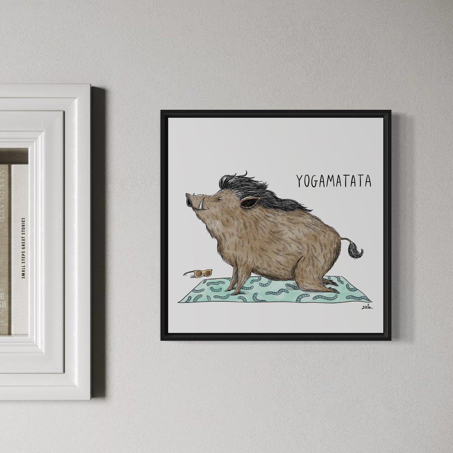 Yogamatata | Wall art print