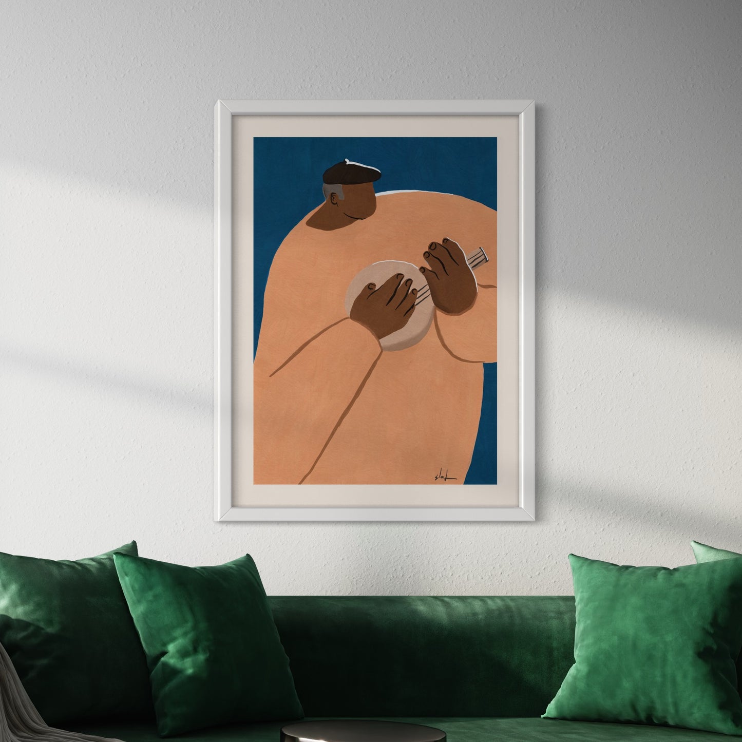 Blue Rhythm | Wall art print