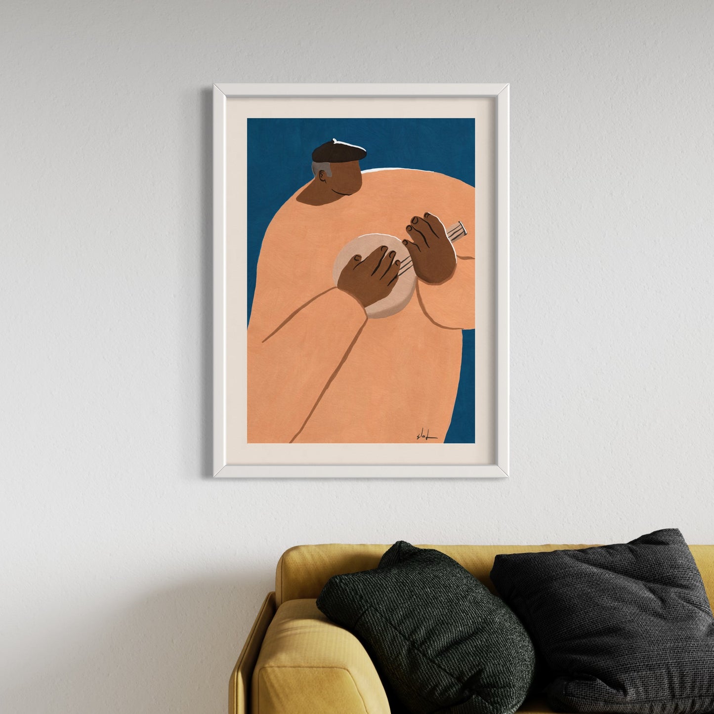 Blue Rhythm | Wall art print