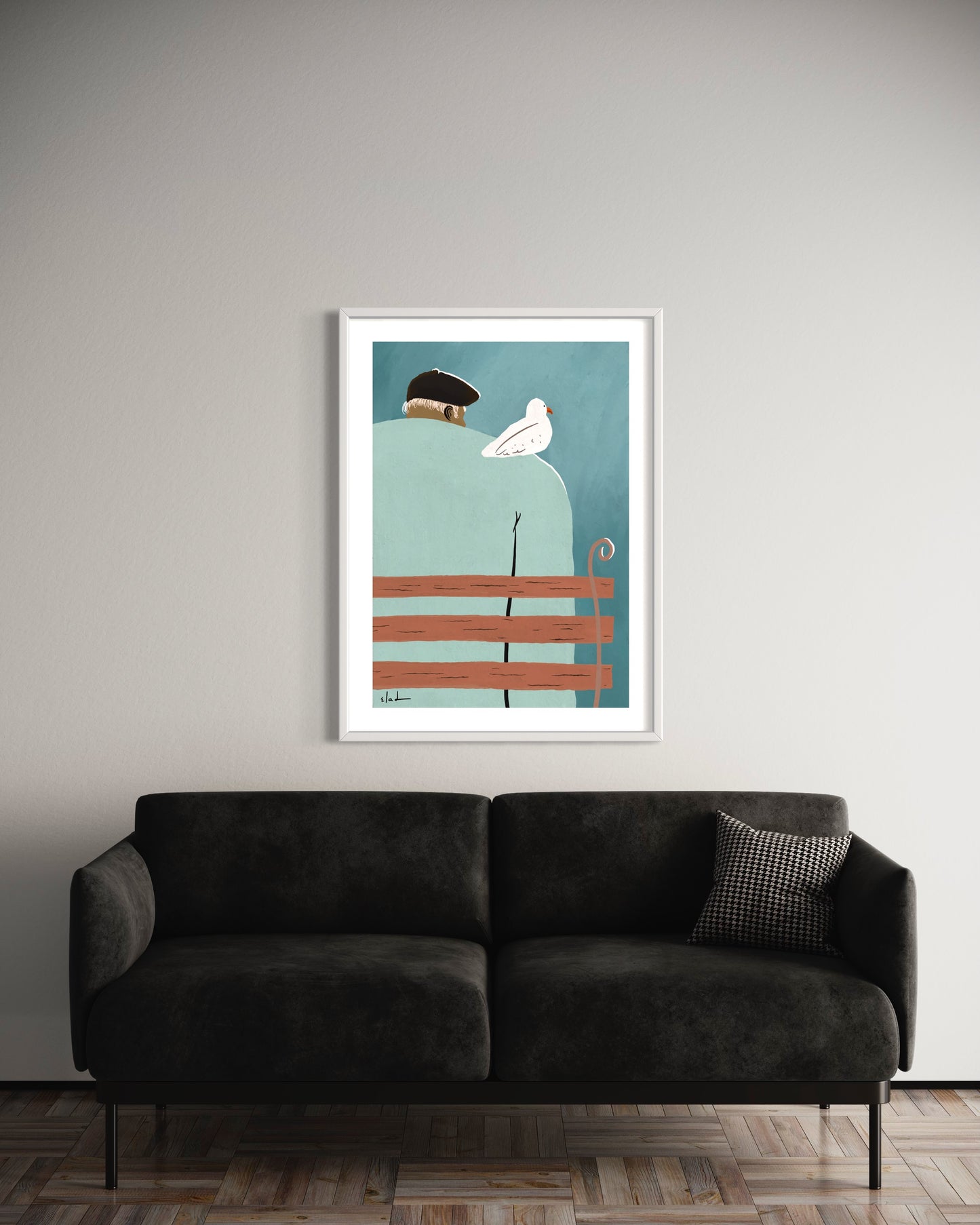 Loneliness | Wall art print