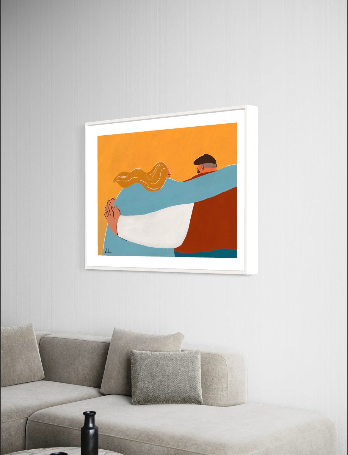Sunrise Love | Wall art print