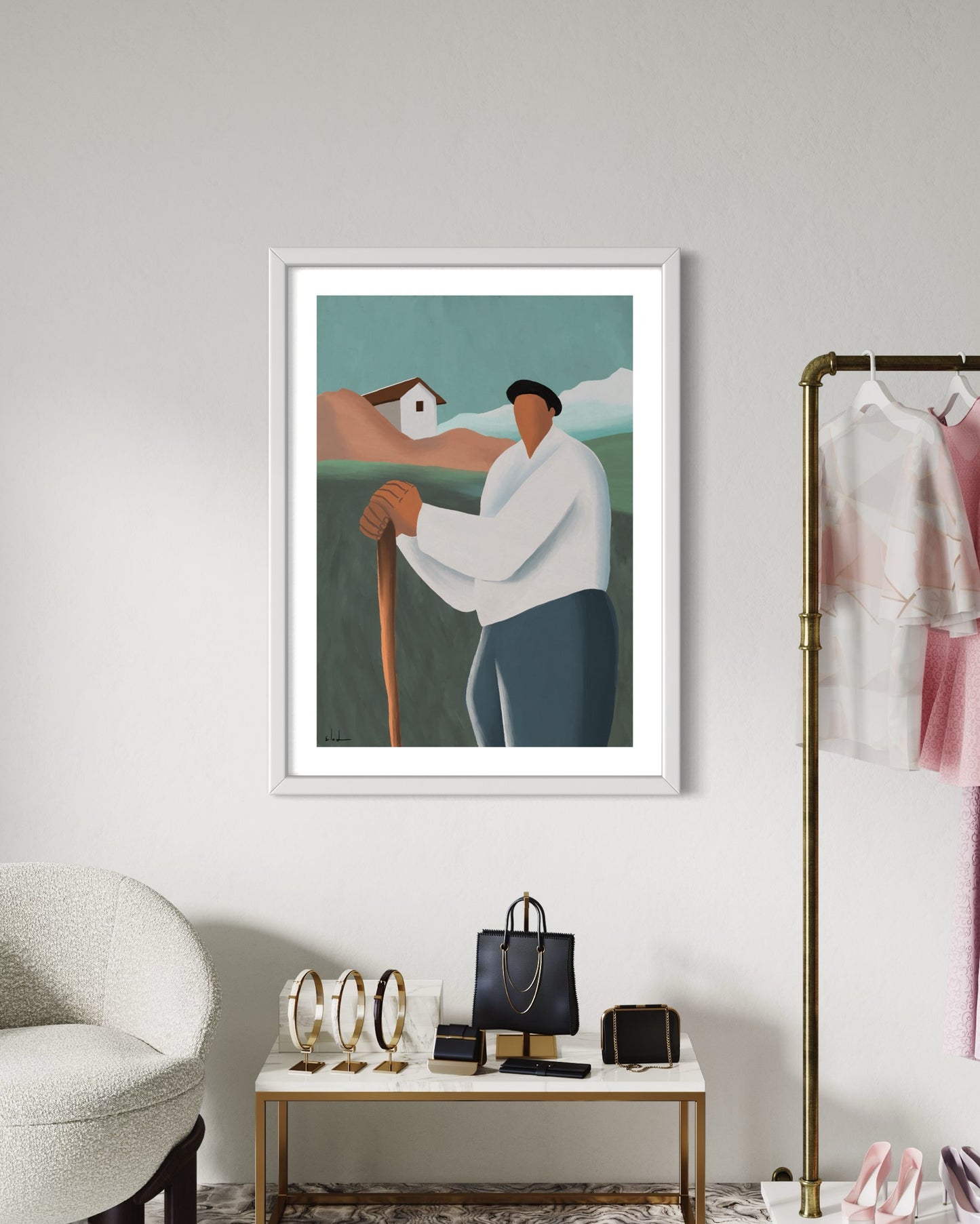 Basco | Wall art print