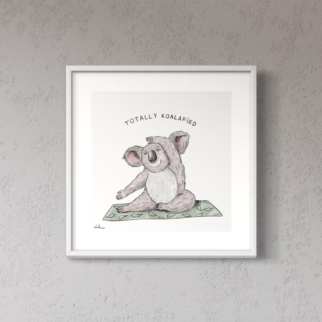 Koalafied | Wall art print