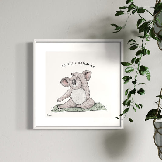 Koalafied | Wall art print