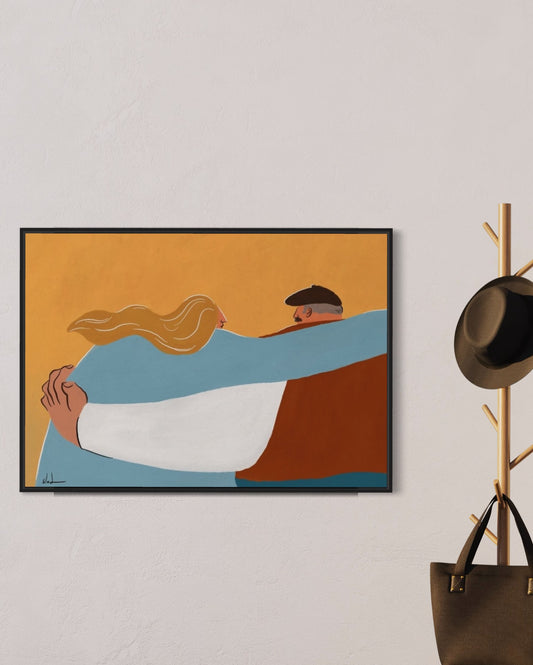 Sunrise Love | Wall art print