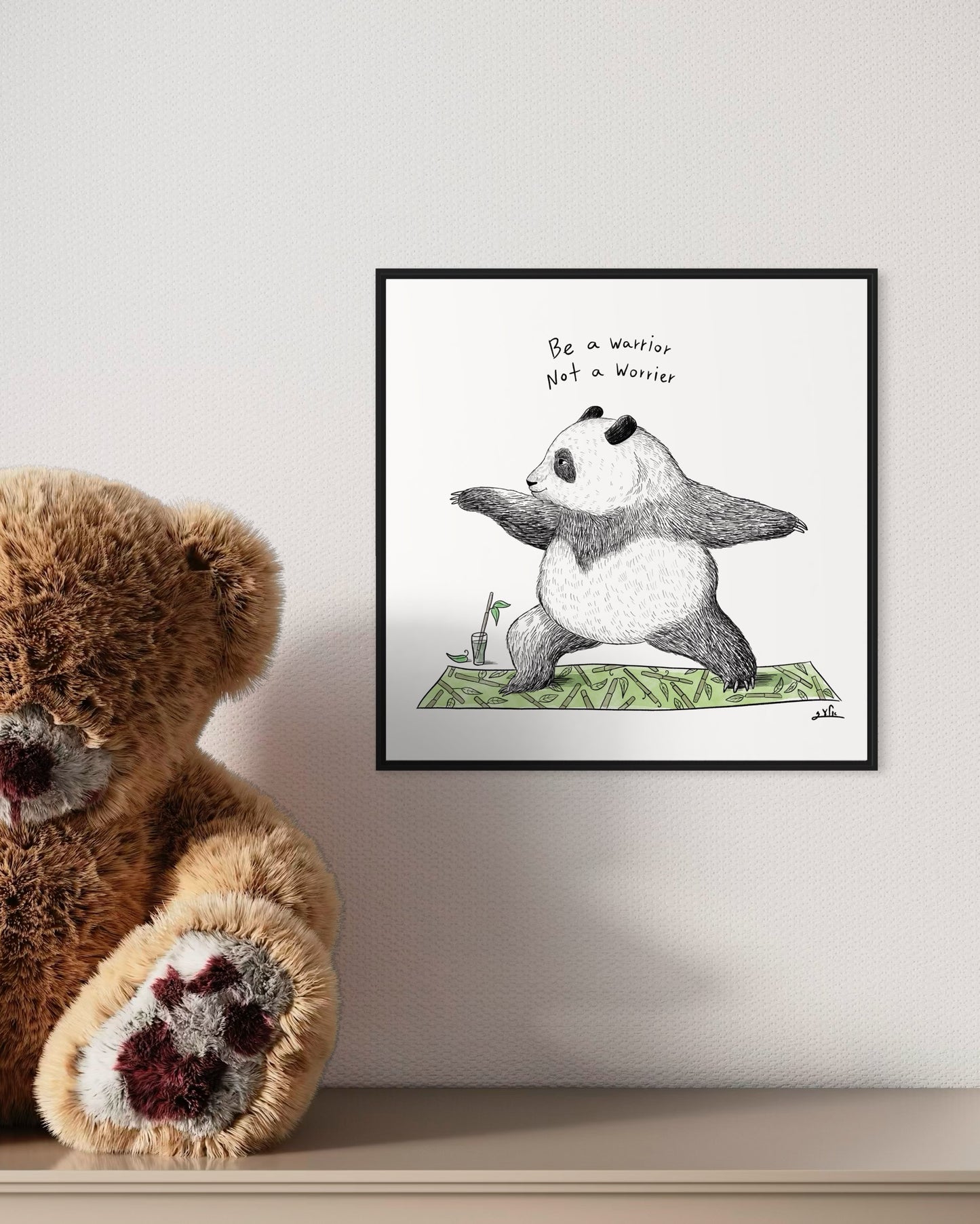 Panda Yoga | Wall art print