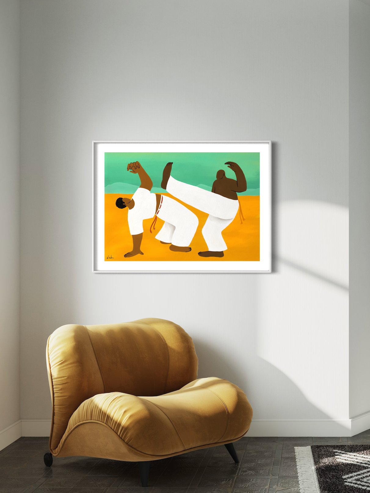 Capoeira | Wall art print
