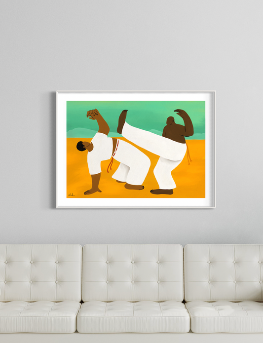 Capoeira | Wall art print