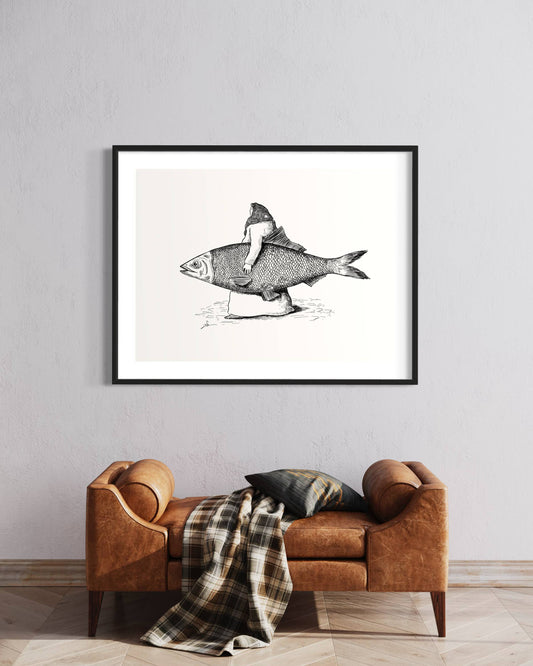 Day on market | Wall art print