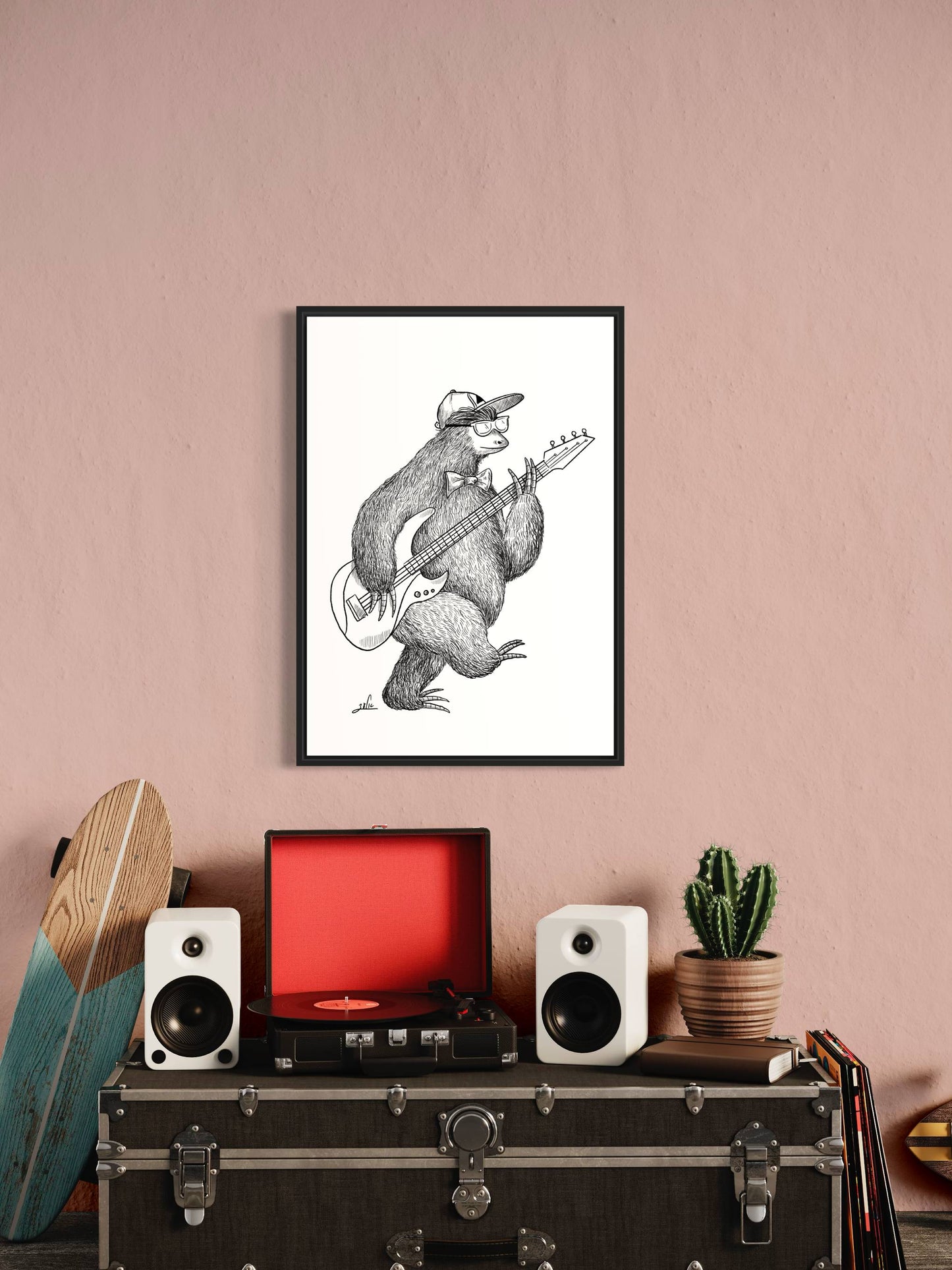 Rockn'roll | Wall art print