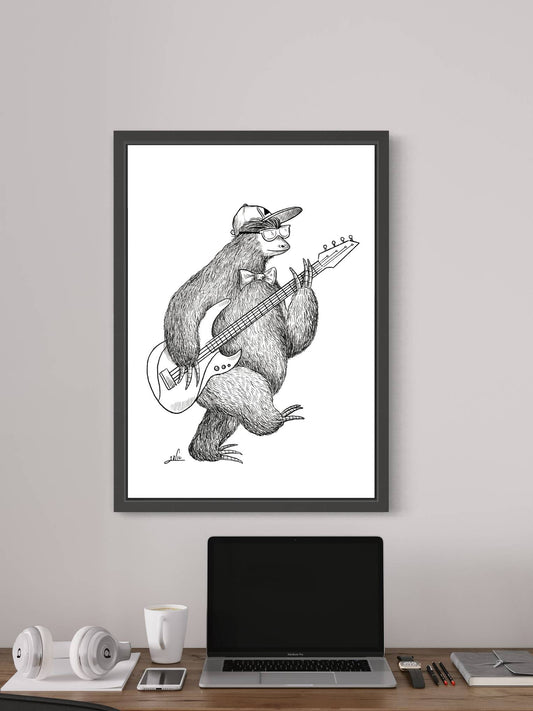 Rockn'roll | Wall art print