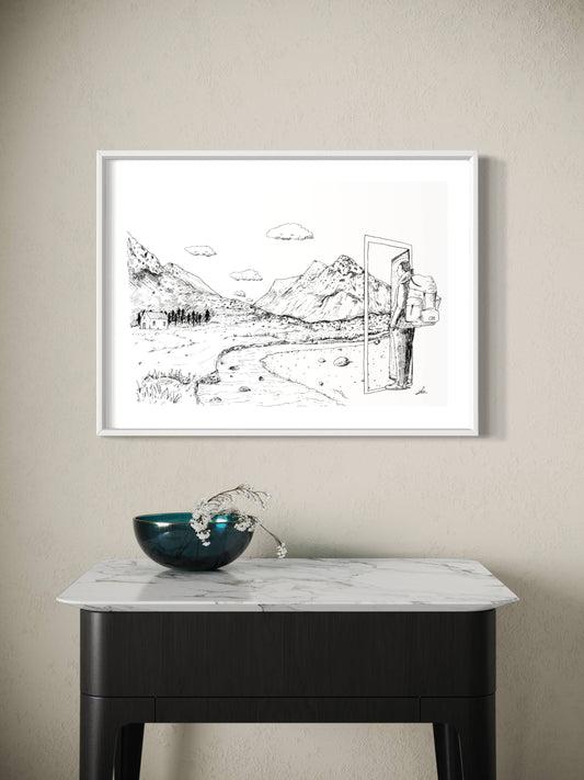 My Freedom | Wall art print