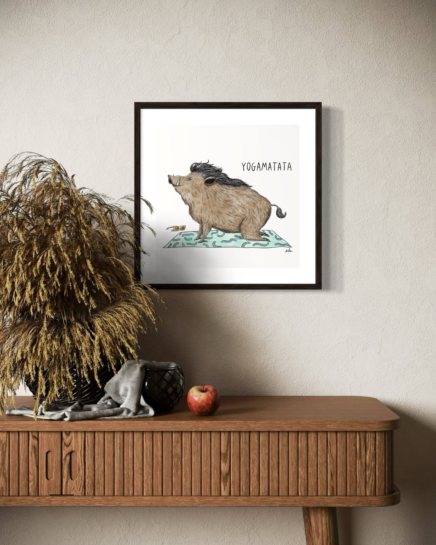 Yogamatata | Wall art print