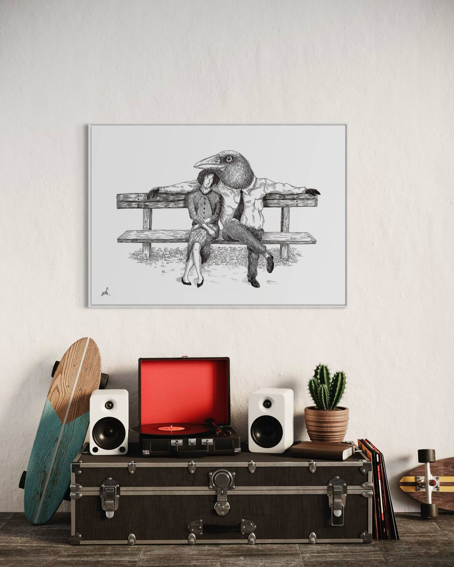 Couple | Wall art print