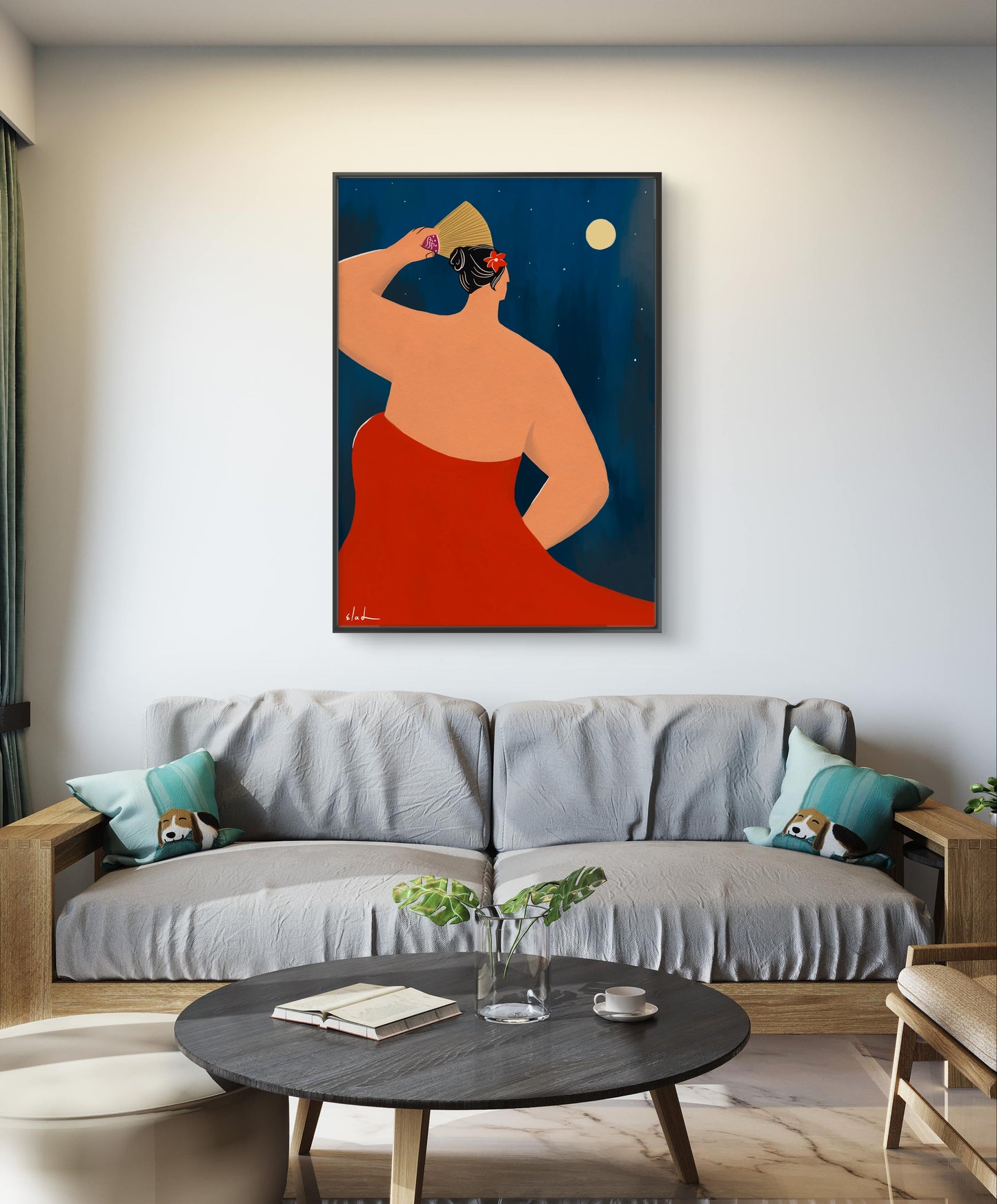 Night Dancer | Wall art print