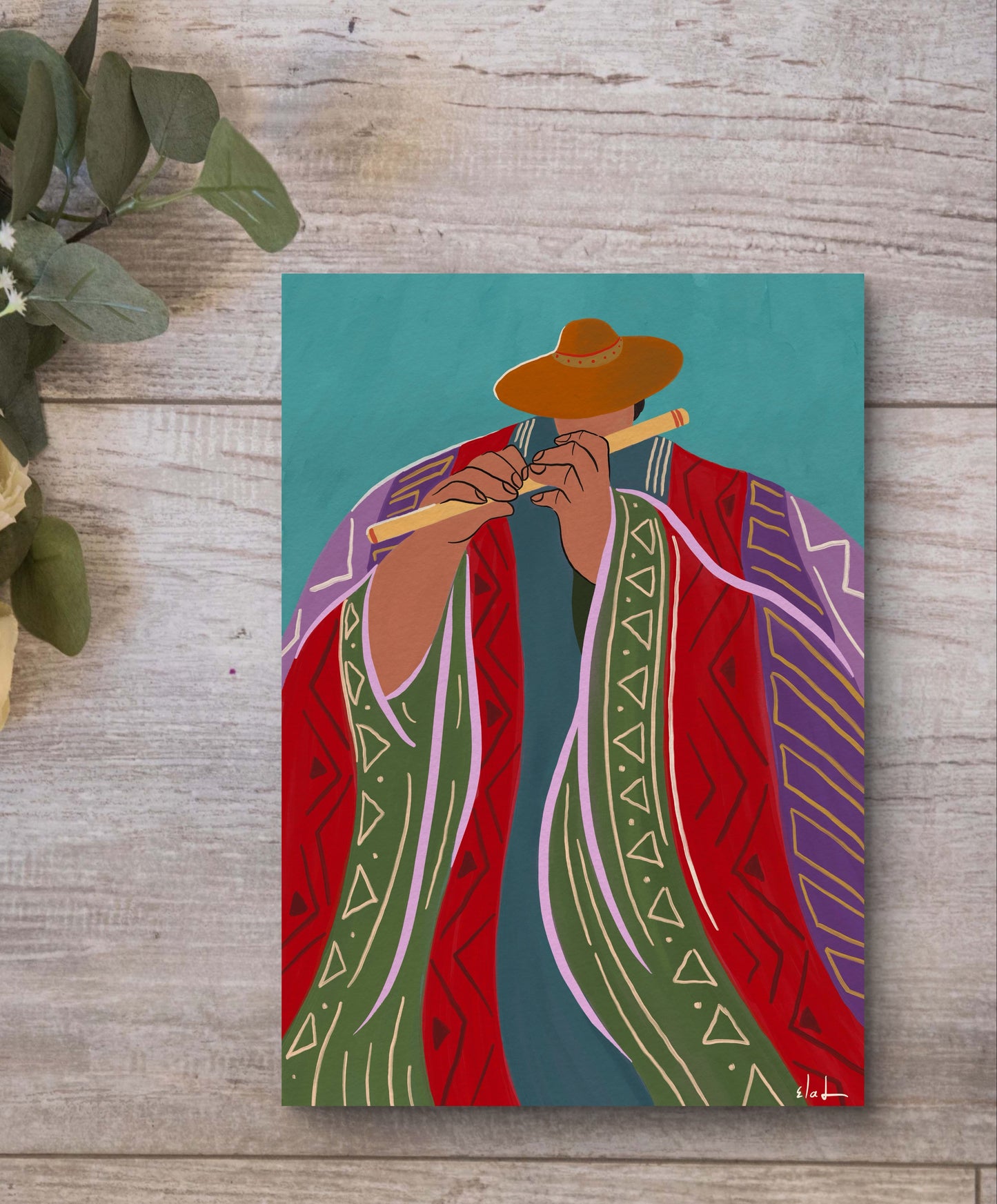 Andes Flaute | Wall art print